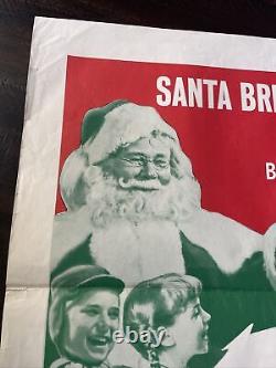Santa Claus Conquers The Martians original one sheet movie poster 1964