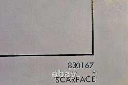 Scarface Mint Original 830167 Unused Movie Poster 1983