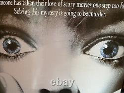 Scream movie poster original 27 X 40 1996 original neve cambell david arquette