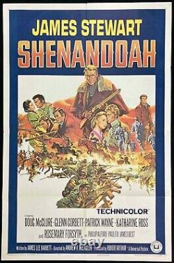 Shenandoah Original US One Sheet Movie Poster FIRST RELEASE James Stewart 1965
