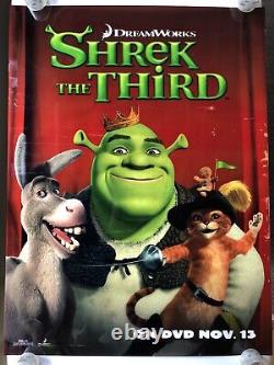 Shrek The Third 2007 Original Movie Poster One Sheet (27x40) Double Sided