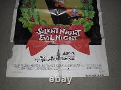 Silent Night Evil Night Original 1sh Movie Poster
