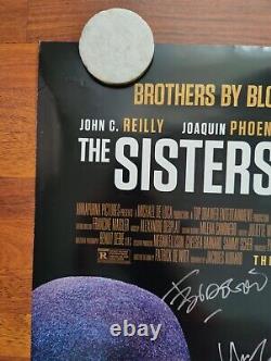 Sisters Brothers 2018 DS Autographed Orig Movie Poster Audiard Gyllenhaal west