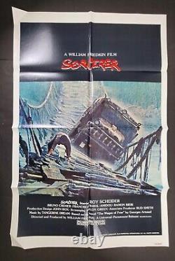 Sorcerer Original One Sheet Movie Poster William Friedkin Scheider 1977 Vintage