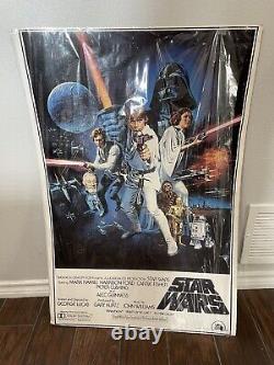 Star Wars 1977 Original Movie Poster. PTW 531. Litho 24 x 36 Sealed New