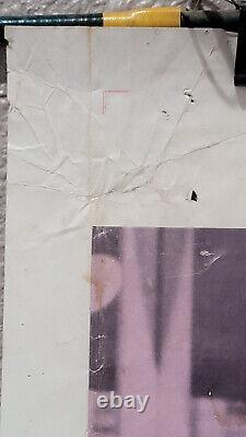 Steve McQueen BULLITT 1968 Original Film Movie Poster