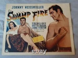 Swamp Fire (1946) Paramount Pictures Original Movie Poster (Rare 46/698)