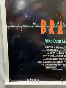THE BRAIN Movie Poster Video Store Rental Promo Horror Movie Rare Poster Origina