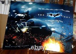 THE DARK KNIGHT BATMAN Christian Bale 5FT subway MOVIE POSTER 2008