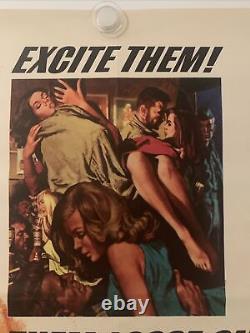 THE DIRTY DOZEN Original One Sheet Movie Poster 1967