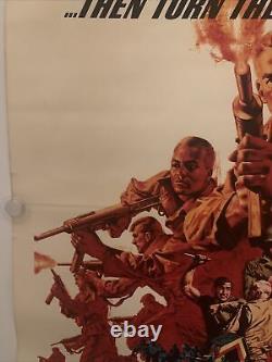 THE DIRTY DOZEN Original One Sheet Movie Poster 1967