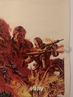 THE DIRTY DOZEN Original One Sheet Movie Poster 1967