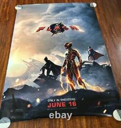 THE FLASH 2023 Main Original BUS STOP MOVIE POSTER 48x70inches