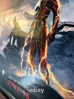 THE FLASH 2023 Main Original BUS STOP MOVIE POSTER 48x70inches