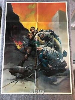 THE GAUNTLET 1977 RARE ORIG ART PRINT MOVIE POSTER 27 3/4x39 3/4 EASTWOOD F/VF
