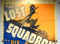 THE LOST SQUADRON Original 1 Sheet Movie Poster 1939