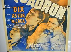 THE LOST SQUADRON Original 1 Sheet Movie Poster 1939