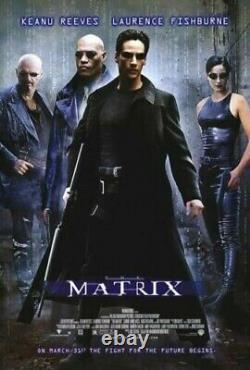 THE MATRIX(1999)Original Authentic Rolled Theatrical Movie Poster27x40(DS)(NEW)