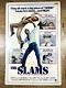 THE SLAMS 1973 Jim Brown RARE Foreign Style Original Vintage One Sheet Poster
