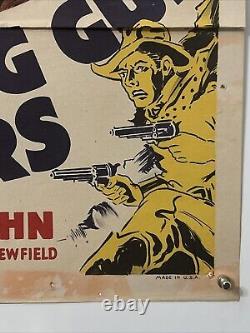 THUNDERING GUN SLINGERS Original One Sheet Movie Poster 1944 VERY RARE