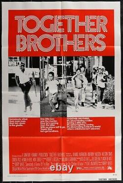 TOGETHER BROTHERS Orig Blaxploition 1974 1 SH MOVIE POSTER 27 x 41 not a reprint