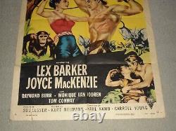 Tarzan and the She-Devil Original 1sh Movie Poster