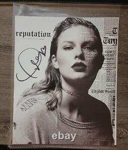 Taylor Swift 2018 Reputation Tour 8 x 10 Poster Picture Autograph Signed