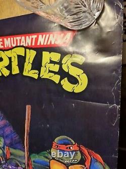 Teenage Mutant Ninja Turtles Vintage 1988 Poster Western Graphics Corp. RARE