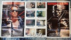 Terminator 1984 Original Movie Poster Spanish 1-Stop 77x41 Beyond Rare