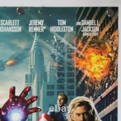 The Avengers 2012 Double Sided Original Movie Poster 27x40
