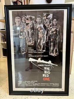 The Big Red One 1980 Orig 27x41 Framed Movie Poster Lee Marvin Mark Hamill Wwii
