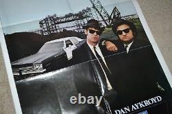 The Blues Brothers 1980 Orig 1 Sht 27x41 Movie Poster Belushi Aykroyd MINT