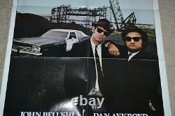 The Blues Brothers 1980 Orig 1 Sht 27x41 Movie Poster Belushi Aykroyd MINT