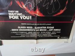 The Brood 1979 Original Movie Poster 27x41 Signed Samantha Eggar 790100