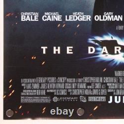 The Dark Knight 2008 Batman Double Sided Original Movie Poster 27x40