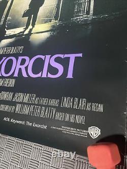 The Exorcist Original 2-Sided 27 x 40 Movie Poster Rolled, Good Condition