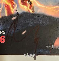 The Flash 2023 SIGNED Movie Poster Ezra Miller James Gunn + 2 AUTOGRAPHED 11X17
