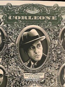 The Godfather 50th Anniversary RARE Movie Poster Art Print James Caan sdcc mondo