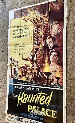 The Haunted Palace 78x40 Inches Price Poe Chaney Poster 1963