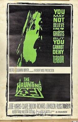 The Haunting Movie Poster Original Vintage Release 40x 60 From Detroit Theatre