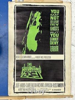 The Haunting Movie Poster Original Vintage Release 40x 60 From Detroit Theatre