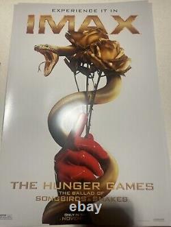 The Hunger Games Imax Movie Poster The Ballad Of Songbirds & Snakes