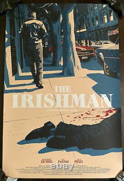 The Irishman Movie Poster Art Print Philadelphia Martin Scorsese sdcc mondo