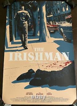 The Irishman Movie Poster Art Print Philadelphia Martin Scorsese sdcc mondo