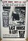 The Last House On The Left Ff Original One Sheet Movie Poster Wes Craven (1972)