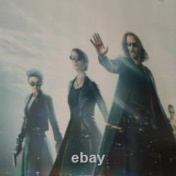 The Matrix Resurrections 27x40 Original Double Sided Theater Poster+ Pill Poster