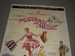 The Sound of Music Original 1sh Movie Poster