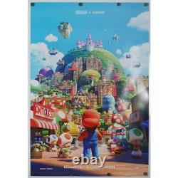 The Super Mario Bros Movie 2023 DS Theatrical Movie Poster 27x40 2 Sided NEW