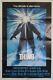 The Thing Original Movie Poster 1982 Folded in Mint Condition Beautiful Shape