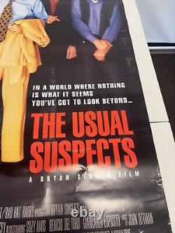 The Usual Suspects Ds Rolled Orig 1sh Movie Poster Watch Style (1995)